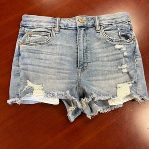 American Eagle Curvy Hi-Rise Shortie Shorts sz 6